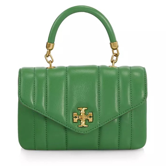 Tory Burch Handbags - Tory Burch Mini Kira Quilted Leather Top-Handle Bag